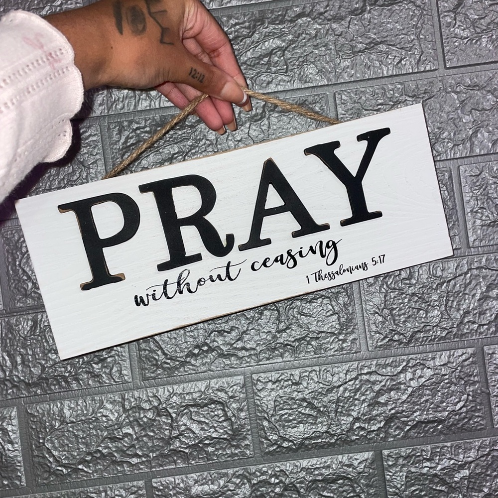 NEW Prayer sign🙏🏽